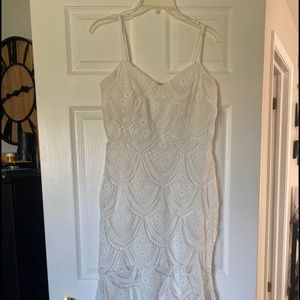 Lulu white dress